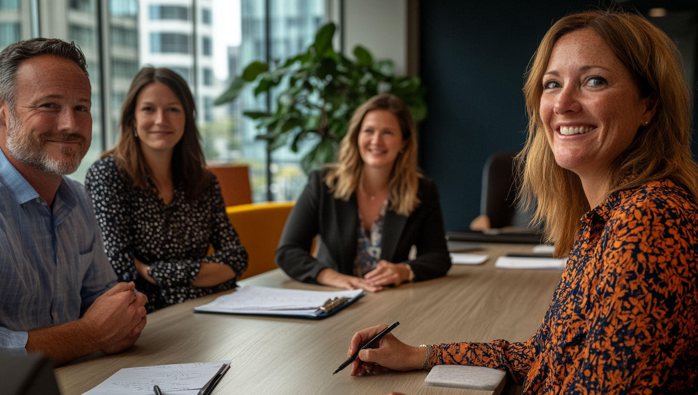 Relevant Law team meeting